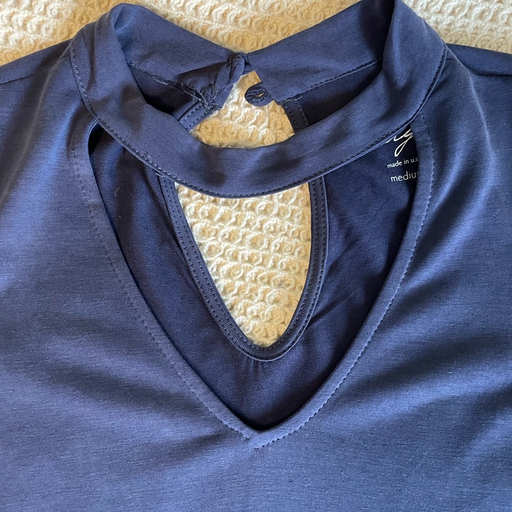 Alya High Neck Mini Dress with Off the Shoulder Detailing